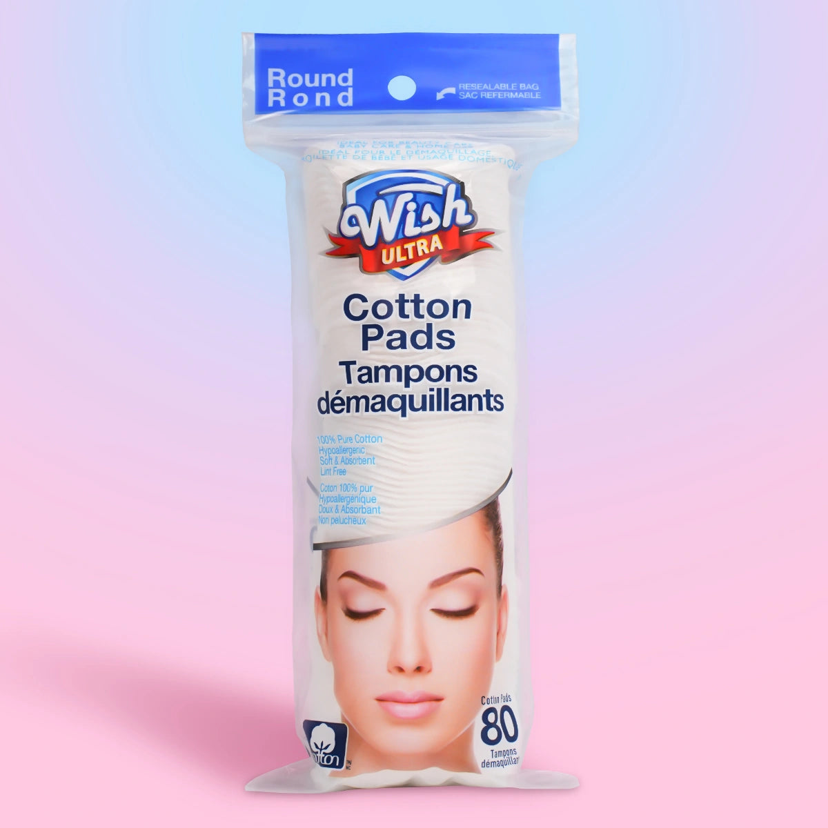 Cotton Pad Round 80CT