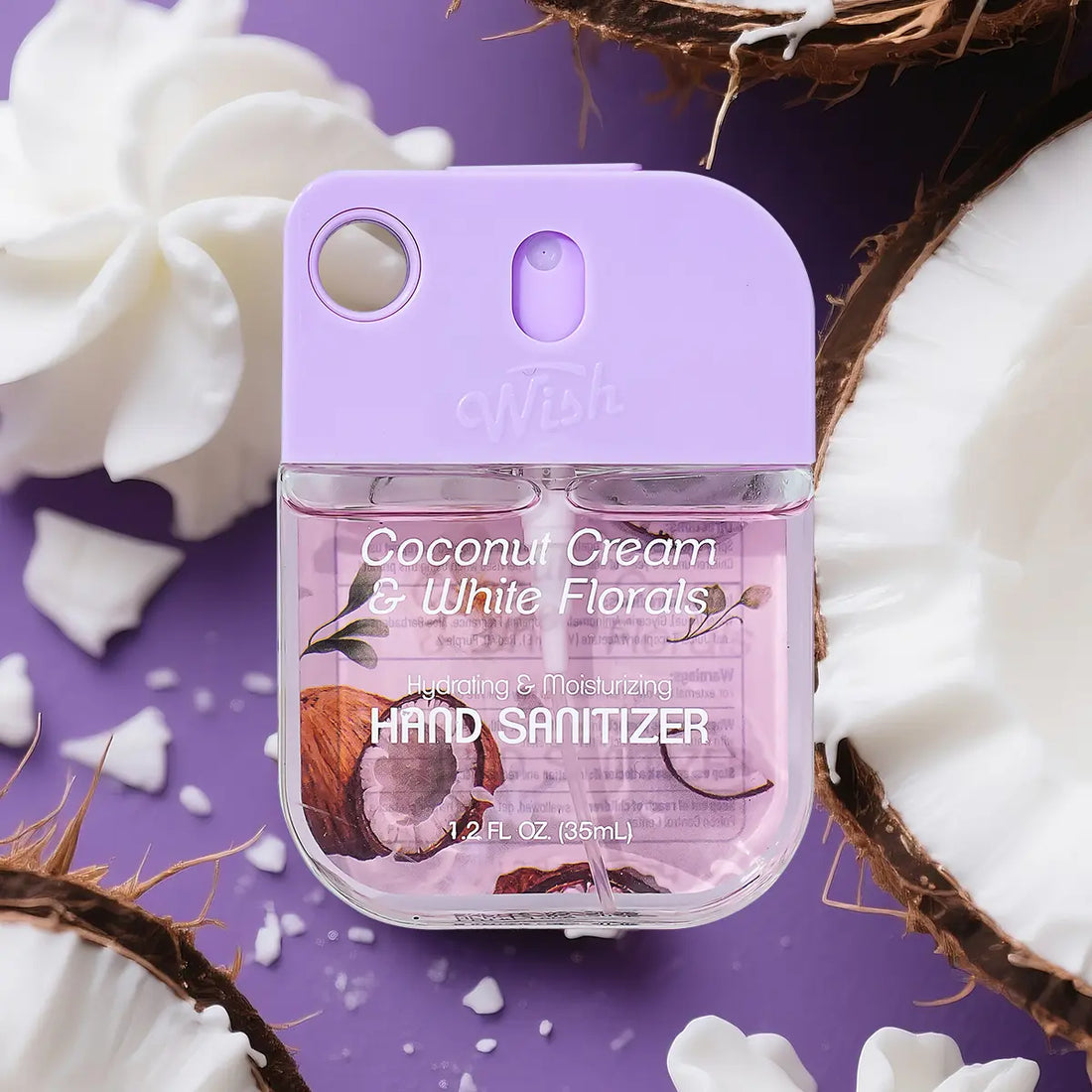 Coconut Cream & White Florals 1.2 oz