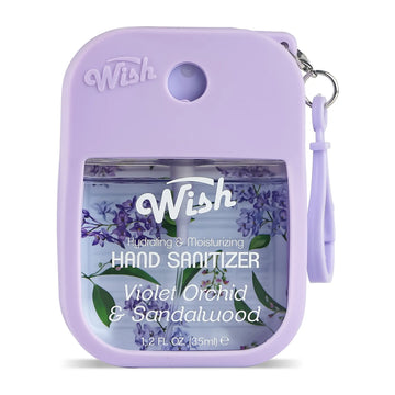 Violet Orchid & Sandalwood 1.2 oz w/ Silicone Case & Keychain