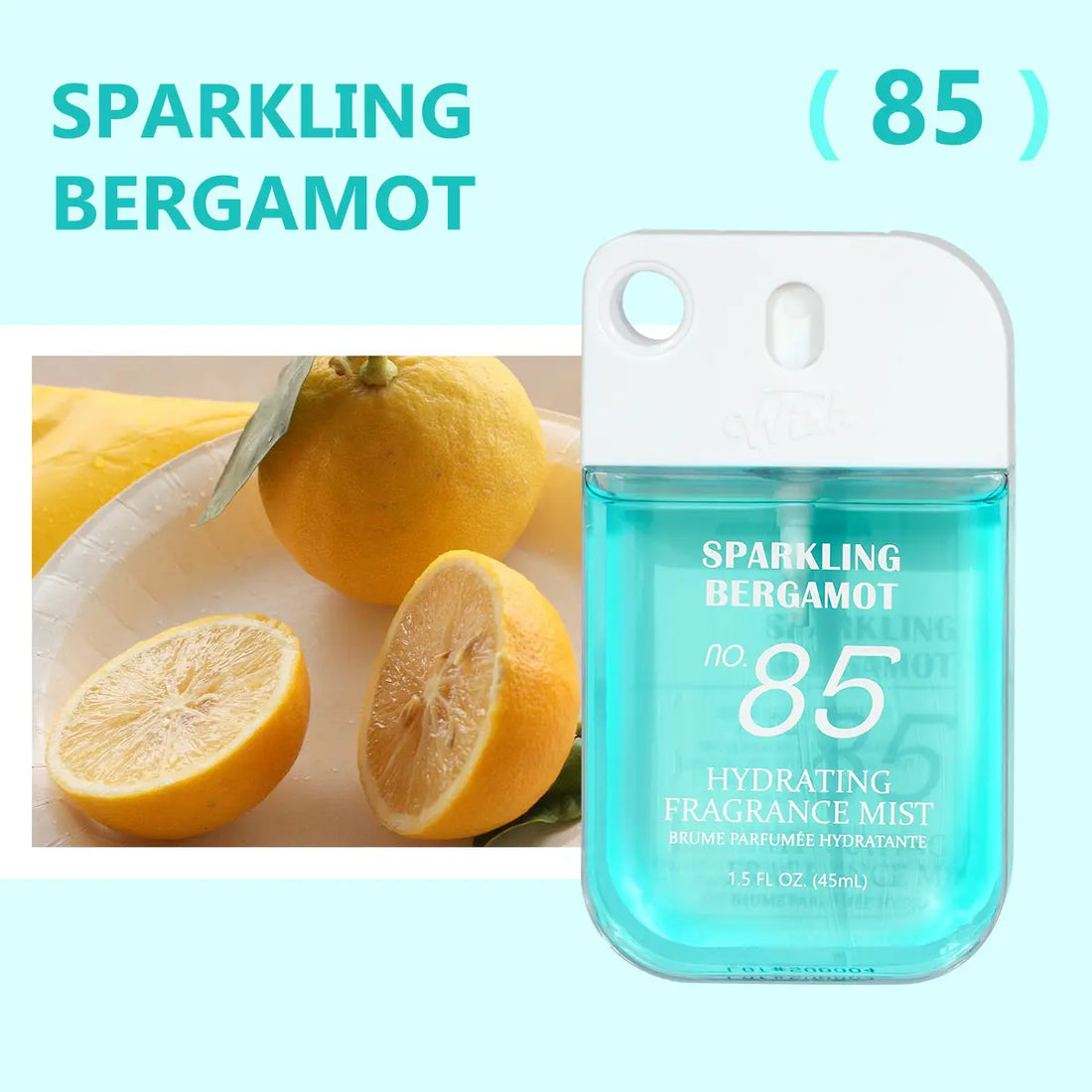 Sparkling Bergamot 1.5 oz Body Mist