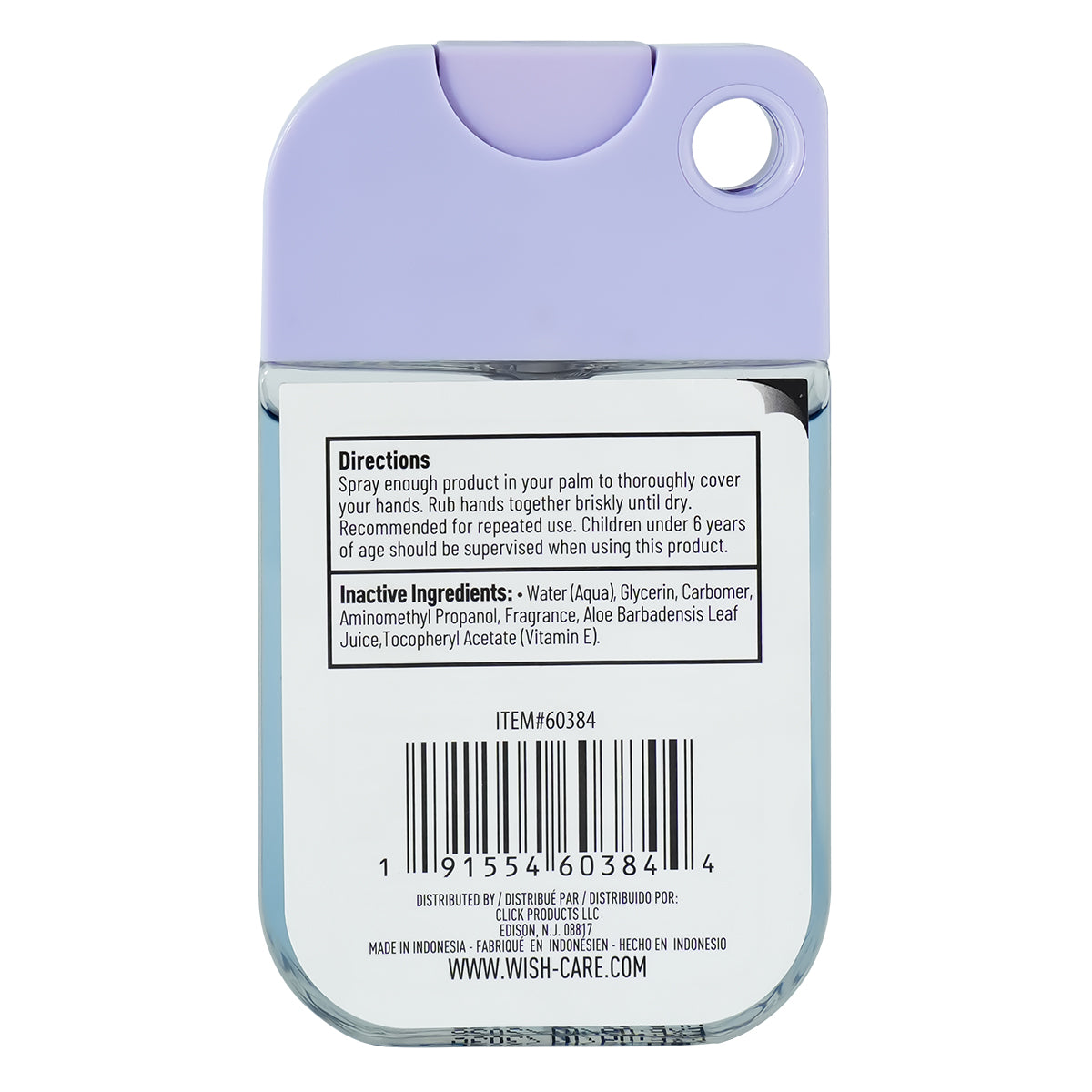 Violet Orchid Hand Sanitizer Spray 1.5oz - Fresh & Floral Violet Orchid Hand Sanitizer Spray 1.5oz - Fresh & Floral