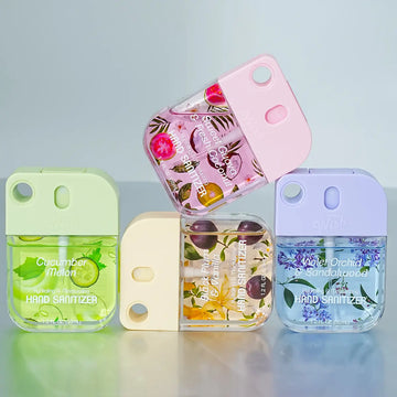 Black Plum / Cucumber Melon / Sweet Guava / Violet Orchid Hand Sanitizer Bundle, 1.2 oz Each