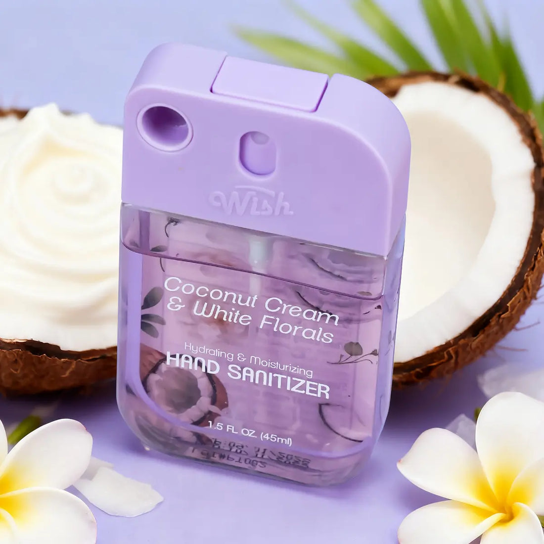 Coconut Cream & White Florals 1.5 oz