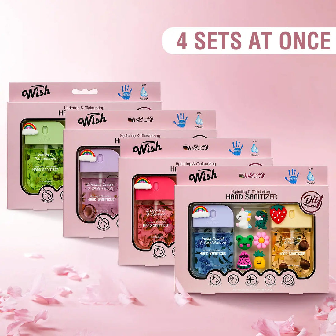 DIY Hand Sanitizer Gift Box, 2-Pack of 1.5 oz Travel-Size Bottles