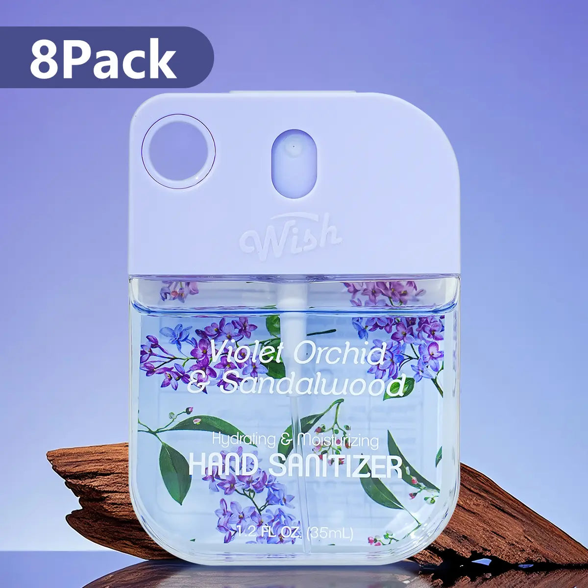 願い/Wish アンパサンド Wish Violet Orchid & Sandalwood Scented Hand Sanitizer Spray 1.2oz