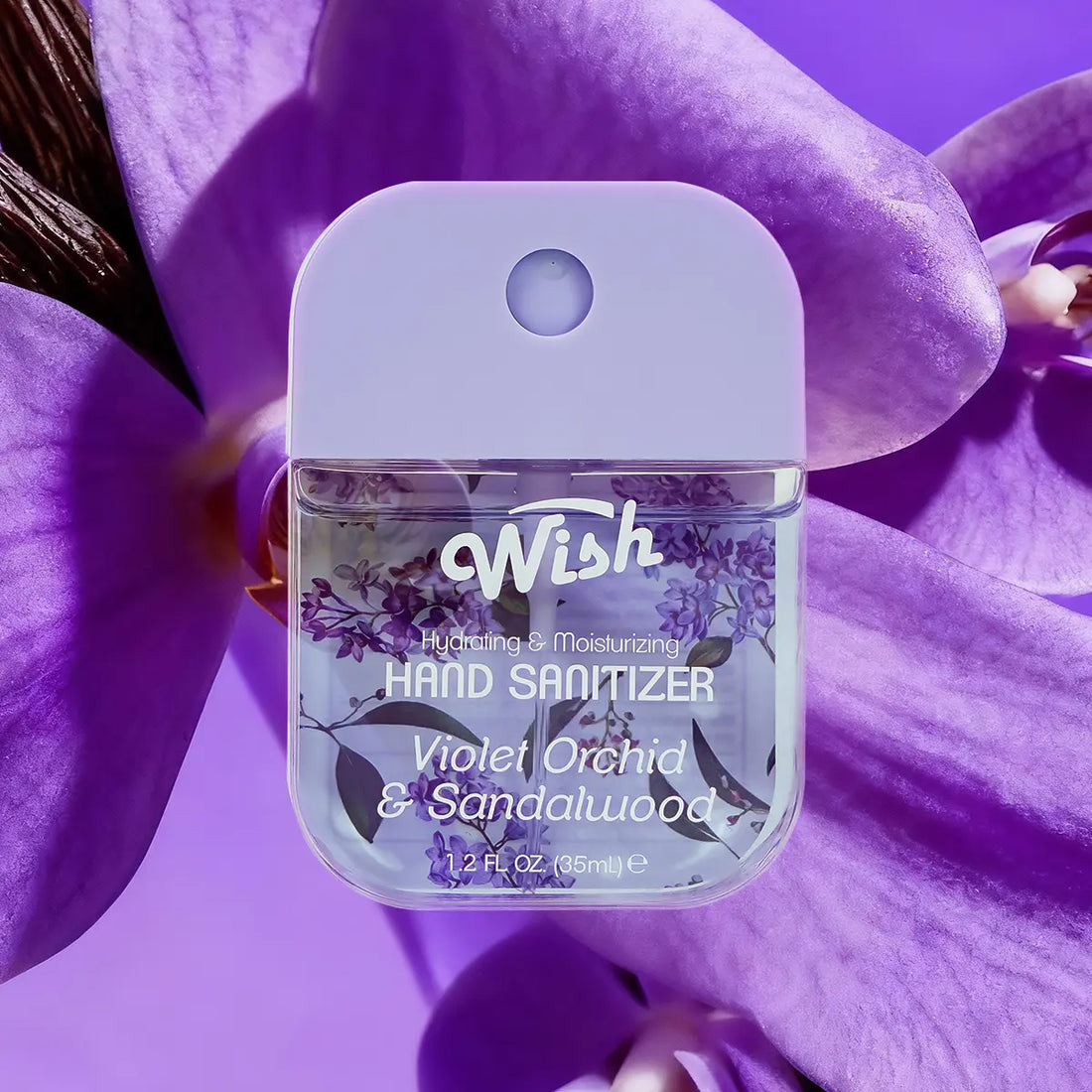 3 Pack Hand Sanitizer Gift Box, 1.2 oz Each, Black Plum / Sweet Guava / Violet Orchid