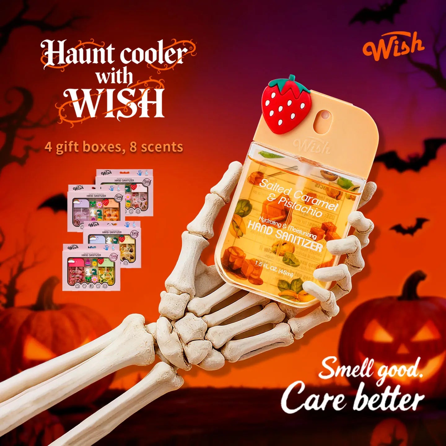 DIY Hand Sanitizer Gift Box, 2-Pack of 1.5 oz Travel-Size Bottles