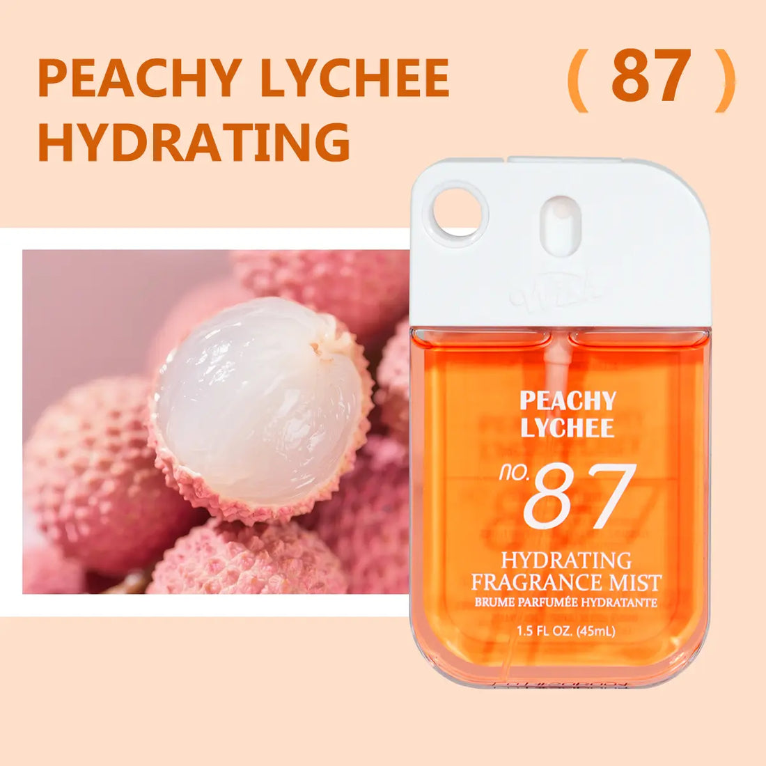 Peachy Lychee 1.5 oz Body Mist