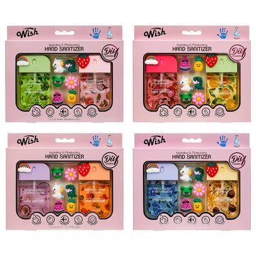 8 Pack DIY Hand Sanitizer Gift Box, 1.5 oz Each, 4 Sets 8 Scents