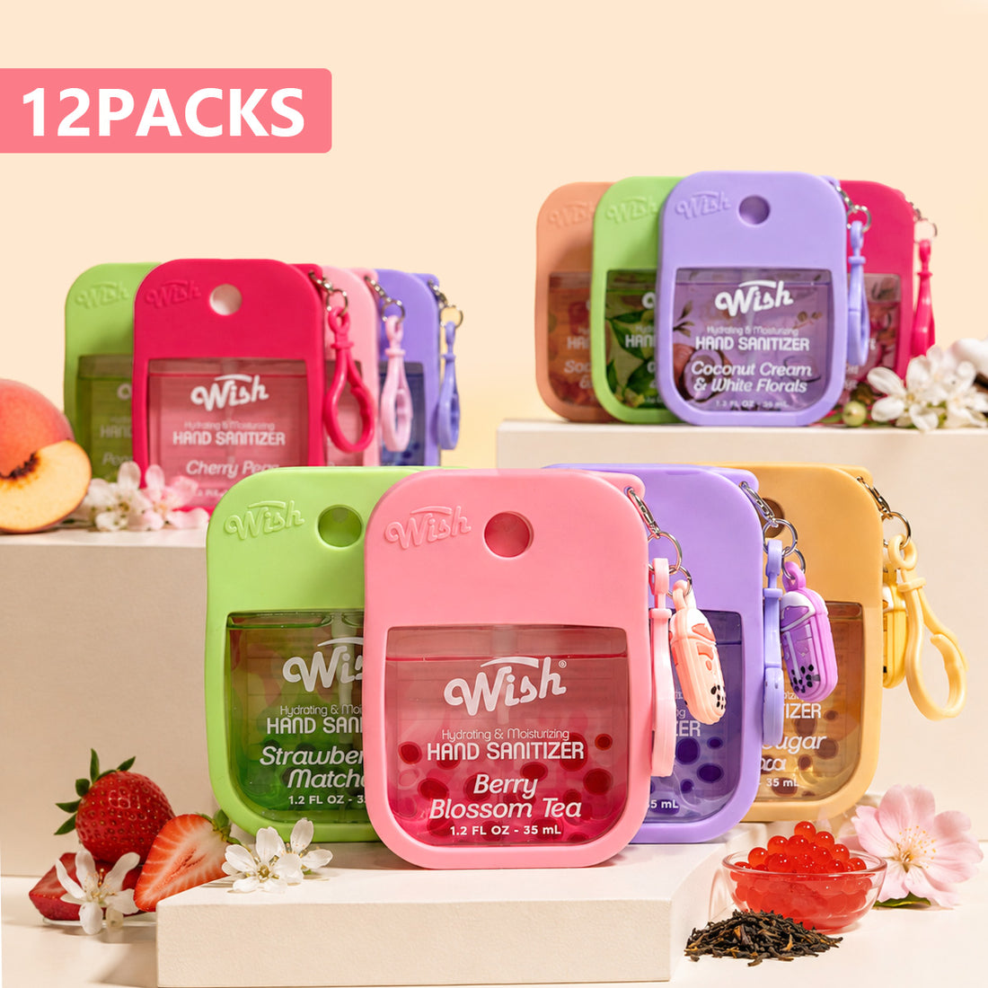 Signature Scent Collection with Keychain - 12 Pack