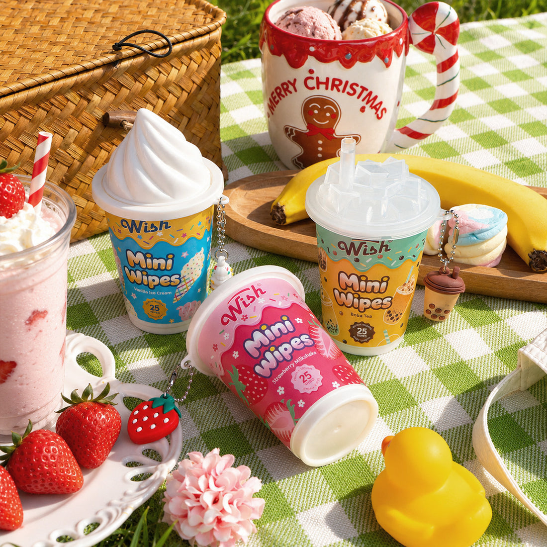 Fan-Favorite Wipe Collection With Clip-on Charms - 11 Pack